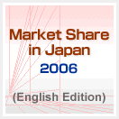 Market Share in Japan 2006 (English Edition)
