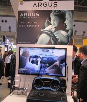 【写真：ARGUS「自動車用サイバーセキュリティサービス」】